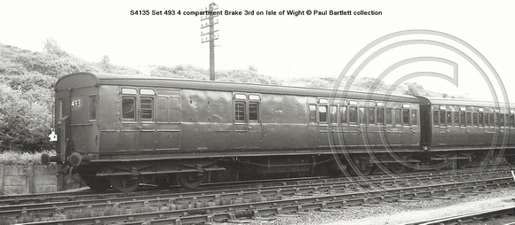 S4135 Set 493 Brake 3rd IoW � Paul Bartlett collection w