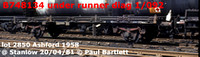 BR barrier and runner wagons RBV RGQ RRX ZEB ZEX RBX YSW BREAM