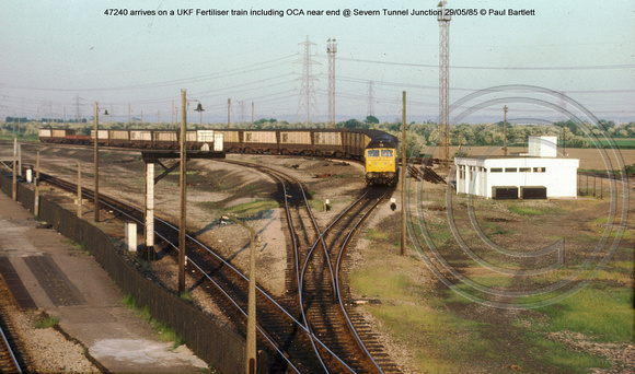 47240 UKF Fertiliser @ Severn Tunnel Junction 85-05-29 � Paul Bartlett [1w]