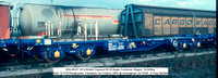 BGL95327 KFA British Gypsum Bogie Container Wagon @ Immingham 94-10-22 © Paul Bartlett w
