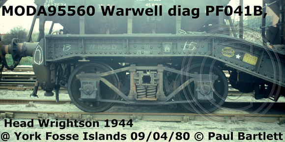 MODA95560 Warwell Diag PF041B, Head Wrightson 1944, @ York Fosse Islands 09-04-80 © Paul Bartlett [4]