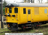 9714 (ex9536) NR Remote train operating vehicle Mk 2f Brake Second open [lot 30861 Derby 1974] @ York Holgate sidings 2020-11-17 © Paul Bartlett [05w]