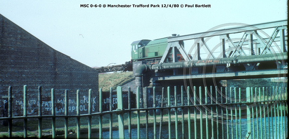 MSC 0-6-0 @ Trafford Park 80-04-12 � Paul Bartlett [1w]