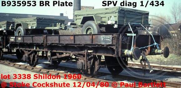 B935953 Plate SPV d1-434