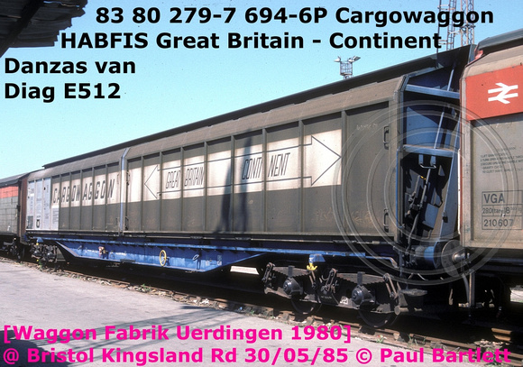 83 80 279-7 694-6P Cargowaggon