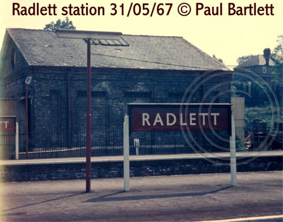 Radlett station - goods [m]