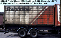 09L63 Freightliner 20ft