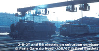 2-8-2T BB @ Paris Gare du Nord 1967-08---