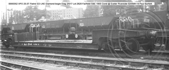 B900352 XPO FLATROL ED Cond @ Exeter Riverside 81-09-02 � Paul Bartlett [1w]