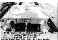RTB14 (W41975) Weltrol WH Crocodile H internal @ Llanwern BSC 94-04-15 [11]