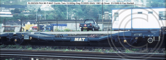 RLS92329 PKA MAT Comtic Diag PC002D SNAV 1981 @ Dover  89-10-01 � Paul Bartlett w