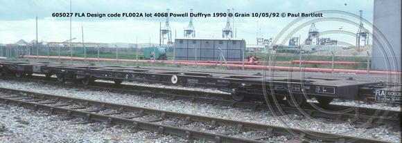 605027 FLA lot4068 Powell Duffryn 1990 @ Grain 92-05-10 © Paul Bartlett [1w]