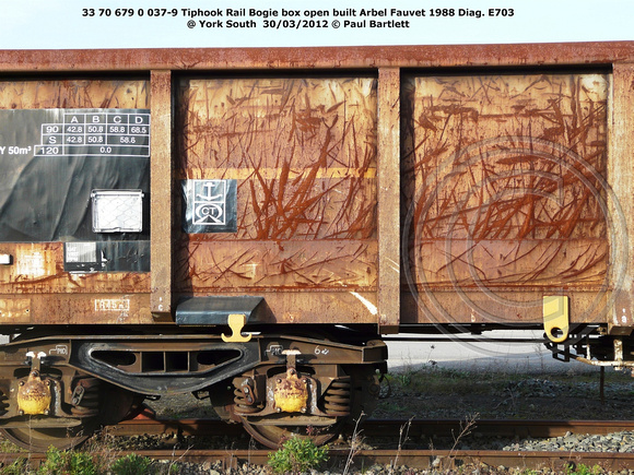 33 70 679 0 037-9 Tiphook Rail @ York South  2012-03-30 © Paul Bartlett [5w]