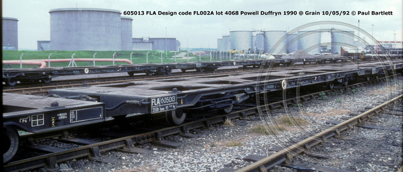 605013 FLA lot4068 Powell Duffryn 1990 @ Grain 92-05-10 © Paul Bartlett w