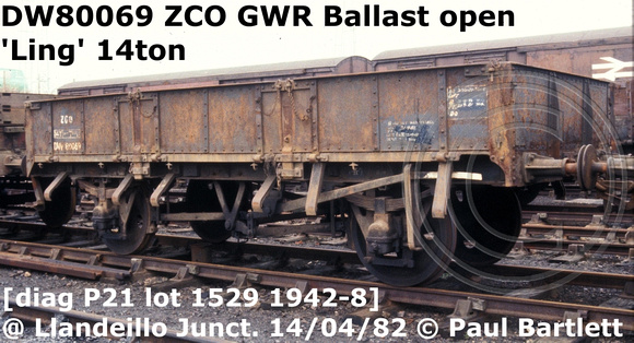 DW80069 ZCO Ballast 14t