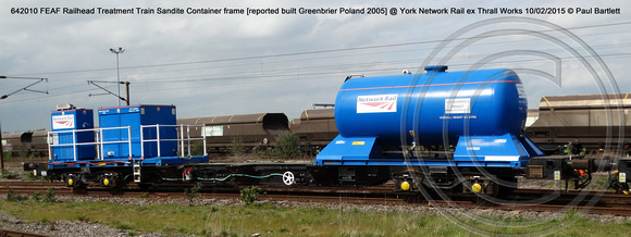 642010 FEAF Railhead Treatment Train @ York Network Rail ex Thrall Works 2015-05-10 © Paul Bartlett [1]