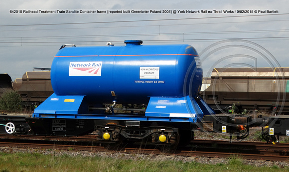 642010 FEAF Railhead Treatment Train @ York Network Rail ex Thrall Works 2015-05-10 © Paul Bartlett [3]