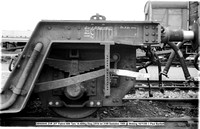 DB900045 ZVR 20T Flatrol WW Tare 14-400kg Diag 2-516 lot 3199 Swindon 1959 @ Woking 85-11-16 © Paul Bartlett [07W]