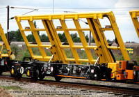 37 70 9228 003-3 IFA (S) Uans Kirow Switch & Crossing Transporter @ York Holgate Network Rail Depot 31 July 2015 © Paul Bartlett [07]
