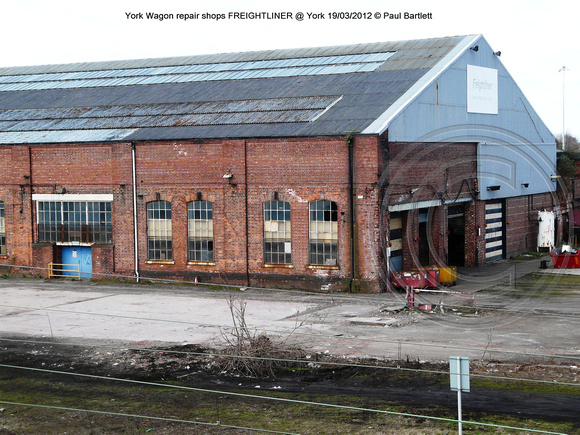 York Wagon repair shops FREIGHTLINER @ York South  2012-03-19 � Paul Bartlett [02w]