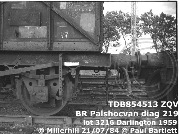 TDB854513 ZQV Palshocvan  at Millerhill 84-07-21