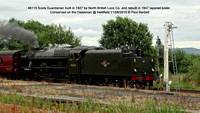 46115 Scots Guardsman Conserved on the Dalesman @ Hellifield 2015-08-11 © Paul Bartlett [1]