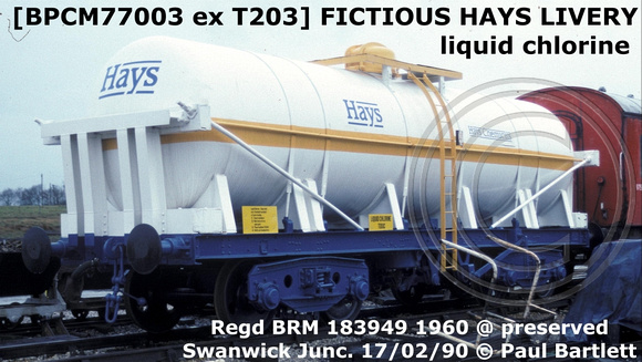 BPCM77003 fictious Hays