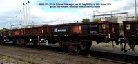 460005 SPA 30T DB Schenker Plate wagon @ Tata Steel Aldwarke, Rotherham 2015-08-04 © Paul Bartlett [bw]