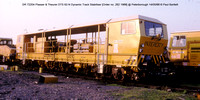 DR72204 P&T DTS 62-N Dynamic Track Stabiliser @ Peterborough 88-05-14 � Paul Bartlett [2W]