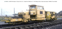DX73008 = DB 965738 P&T 06-32 SLC Tamper-Liner @ Hitchin Ontrack plant depot 83-09-14 � Paul Bartlett [1w]