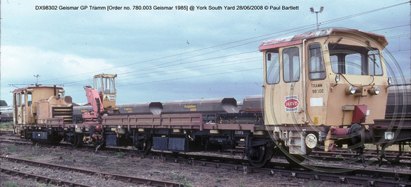 DX98302 Geismar GP Tramm @ York South Yard 2008-06-28 � Paul Bartlett [7w]