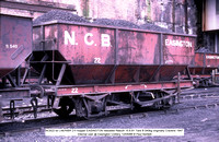 NCB22 ex LNER-BR 21t hopper @ Easington Colliery 88-04-12 � Paul Bartlett w