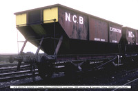 NCB Weights wagon 21t hopper @ Easington Colliery 88-04-12 � Paul Bartlett w