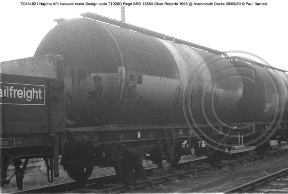 TEX54821 Naptha Tank @ Avonmouth Docks 80-09-08 � Paul Bartlett w