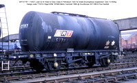 BRT57787 = 10437 Esso Class B Petroleum tank @ Scunthorpe 86-11-02 � Paul Bartlett w