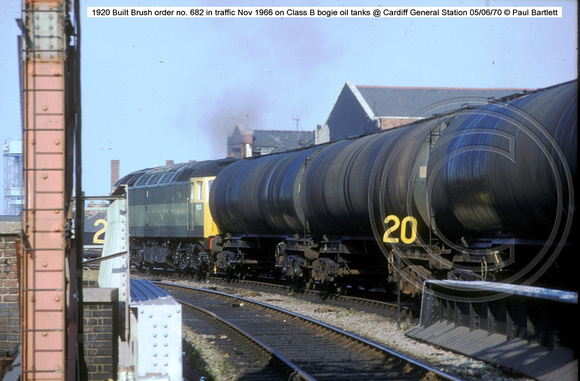 1920 on bogie oil tanks @ Cardiff General Station 70-06-05 � Paul Bartlett w