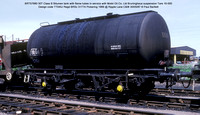 BRT57680 Mobil Class B Bitumen tank @ Ripple Lane C&W 87-05-30 � Paul Bartlett w