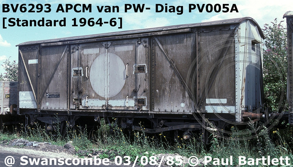 BV6293 APCM van PW-