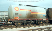 S.U.K.O.65854 T.T.A. Class A 32t Petroleum Tank wagon [Design code TT059D Metro Cammel 1966] @ Shellhaven 92-01-03 © Paul Bartlett w