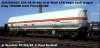 SUKO LPG bogie tank wagons 89500 - 13