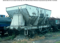 B435740 SAND 22T Iron ore hopper Pool 6801 Diag 1-161 lot 2055 Chas Roberts 1950 Internal Cond @ Queenborough 1980-08-24 © Paul Bartlett w