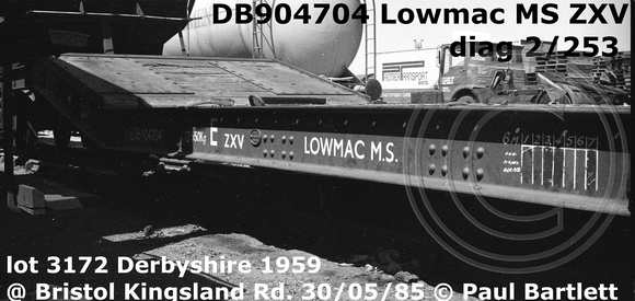DB904704 MS side @ Bristol Kingland Rd 85-05-30