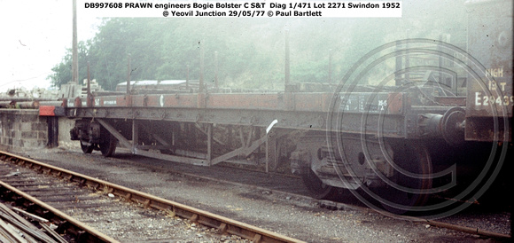 DB997608 PRAWN @ Yeovil Junction 77-05-29 © Paul Bartlett w