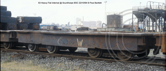 53 Heavy Flat Internal @ Scunthorpe BSC 94-10-22 � Paul Bartlett w