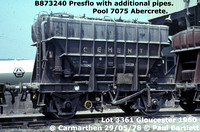 B873240 Presflo Abercrete pipes at Carmarthen 78-05-29