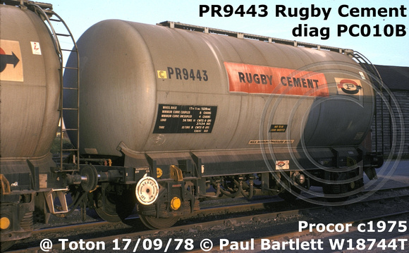PR9443 Rugby Cement