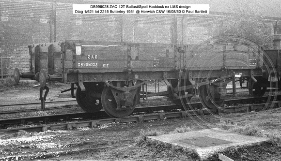 DB995028 ZAO Haddock @ Horwich C&W 80-08-16 � Paul Bartlett w