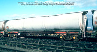 TPD85217 = ex 217 T P Dibden Bogie Petroleum tank wagon Gloucester bogie Design code TE022H Chas Roberts [1970] @ Immingham Dock 86-11-02 © Paul Bartlett w