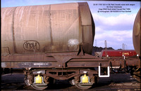 33 87 7797 031-4 GE Rail Caustic soda tank wagon @ Immingham 2003-10-18 � Paul Bartlett [5w]