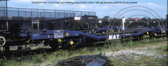 RLS92310 PKA MAT Comtic Diag PC002C SNAV 1981 @ Bordesley 91-07-06 � Paul Bartlett w